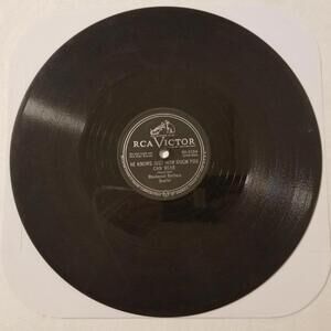 3/$25 Blackwood Brothers 78 RPM Someone to Care / He Knows RCA 20-5354